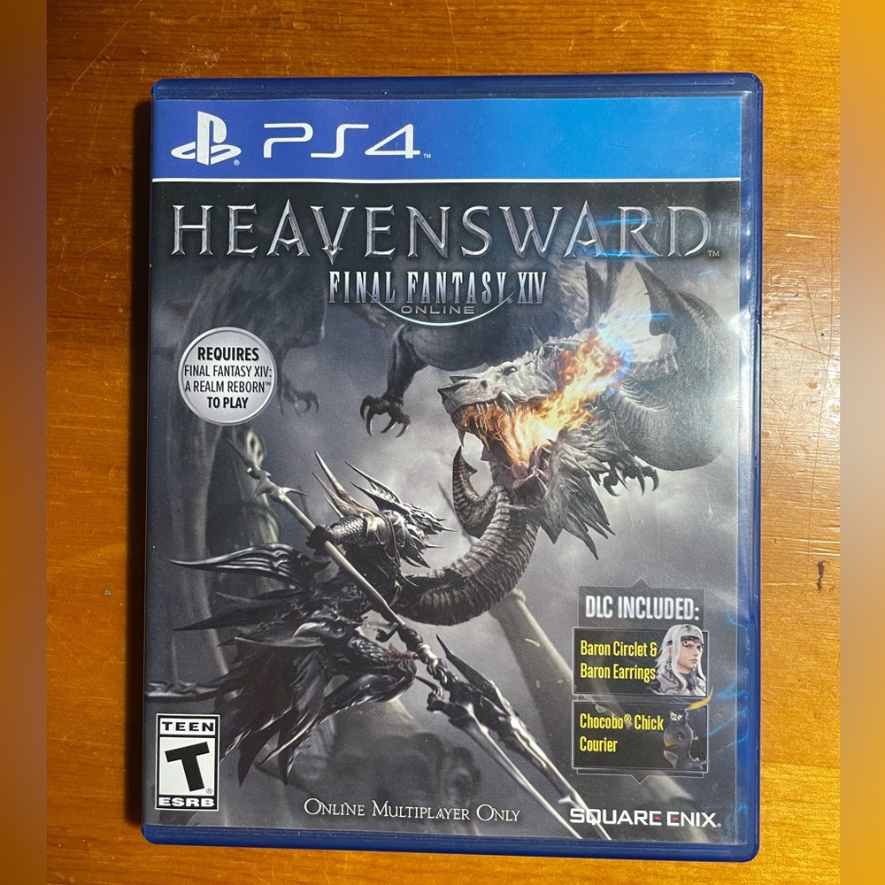 HeavenSward Final Fantasy XIV for Ps4